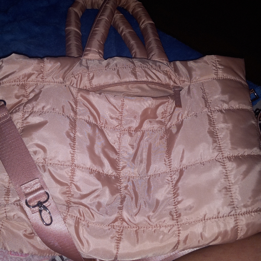 Pink tote